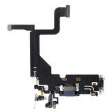 Replacement Charging Port Flex Cable Compatible with Apple iPhone 13 Pro (Used OEM Pull) (Sierra Blue)