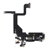 Replacement Charging Port Flex Cable Compatible with Apple iPhone 13 Pro (Used OEM Pull) (Graphite)