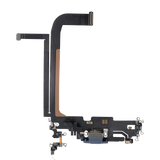 Replacement Charging Port Flex Cable Compatible with Apple iPhone 13 Pro Max (Used OEM Pull) (Sierra Blue)