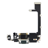 Replacement Charging Port Flex Cable With Board Compatible with Apple iPhone 11 Pro (Used OEM Pull) (Midnight Green)