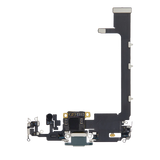 Replacement Charging Port Flex Cable With Board Compatible with Apple iPhone 11 Pro Max (Used OEM Pull) (Midnight Green)
