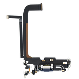 Replacement Charging Port Flex Cable Compatible with Apple iPhone 13 Pro Max (Premium) (Sierra Blue)