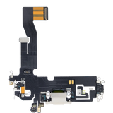 Replacement Charging Port Flex Cable Compatible with Apple iPhone 12 / 12 Pro (Aftermarket Plus) (Silver)