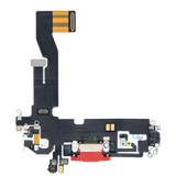 Replacement Charging Port Flex Cable Compatible with Apple iPhone 12 / 12 Pro (Aftermarket Plus) (Red)