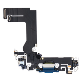 Replacement Charging Port Flex Cable Compatible with Apple iPhone 13 Mini (Premium) (Blue)