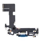 Replacement Charging Port Flex Cable Compatible with Apple iPhone 13 (Premium) (Blue)