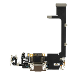 Replacement Charging Port Flex Cable With Board Compatible with Apple iPhone 11 Pro (Aftermarket Plus) (Gold)