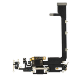 Replacement Charging Port Flex Cable With Board Compatible with Apple iPhone 11 Pro Max (Aftermarket Plus) (Space Gray)