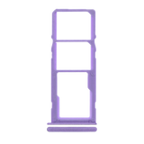 Replacement Dual Sim Card Tray Compatible with Samsung Galaxy A21 (A215 / 2020) (Purple)