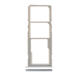 Replacement Dual Sim Card Tray Compatible with Samsung Galaxy A21 (A215 / 2020) (Cloud White)