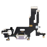 Replacement Charging Port Flex Cable Compatible with Apple iPhone 11 (Premium) (Purple)