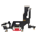 Replacement Charging Port Flex Cable Compatible with Apple iPhone 11 (Premium) (Red)