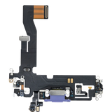 Replacement Charging Port Flex Cable Compatible with Apple iPhone 12 / 12 Pro (Premium) (Purple)
