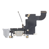 Replacement Charging Port Flex Cable Compatible with Apple iPhone 6S (Aftermarket) (Silver)
