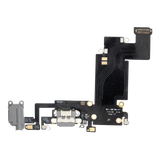 Replacement Charging Port Flex Cable Compatible with Apple iPhone 6S Plus (Aftermarket) (Space Gray)