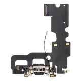 Replacement Charging Port Flex Cable Compatible with Apple iPhone 7 (Premium) (Jet / Matte Black)