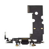 Replacement Charging Port Flex Cable Compatible with Apple iPhone 8 (Aftermarket) (Space Gray)