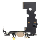 Replacement Charging Port Flex Cable Compatible with Apple iPhone 8 (Premium) (Gold)