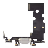 Replacement Charging Port Flex Cable Compatible with Apple iPhone 8 (Premium) (Silver)
