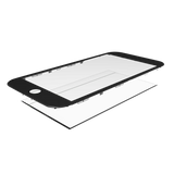 Replacement 2 in 1 (Front Glass + Frame Pre-Installed) Compatible with Apple iPhone 6S Plus (2 Pack) (Black)