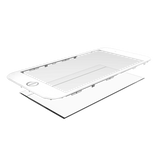 Replacement Glass With Frame Pre-Installed Compatible with Apple iPhone 8 Plus (White) (Premium / 2 in 1) (2 Pack)