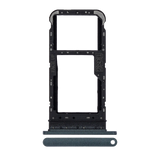 Replacement Dual Sim Card Tray Compatible with Motorola Moto E7 (XT2095 / 2020) (Mineral Gray)