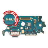 Replacement Charging Port Board With Sim Card Reader Compatible with Samsung Galaxy S21 5G (G991U) (US Version) (Premium)