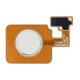 Replacement Home Button Flex Cable Compatible with LG V40 ThinQ (Silver)