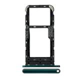 Replacement Dual Sim Card Tray Compatible with Motorola One Fusion (XT2073 / 2020) (Emerald Green)