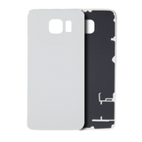 Replacement Back Cover Glass Compatible with Samsung Galaxy S6 (No Logo) (Aftermarket Plus) (White)