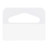 Strong Self Adhesive Hang Tabs Compatible with Others Retail Displays (2 x 2") (100 Pack)