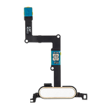 Replacement Home Button With Flex Cable Compatible with Samsung Galaxy Tab S 8.4" (T700 / T705) (2014) (White)
