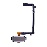 Replacement Home Button With Flex Cable Compatible with Samsung Galaxy S6 Edge (Gold)