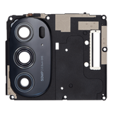 Replacement Antenna Cover with Back Camera Lens Compatible with Motorola Moto Edge Plus / Edge 30 Pro (XT2201-1/4) / Edge X30 5G (XT2201 -2/6 /2022) (Black)
