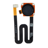 Replacement Home Button With Fingerprint Sensor Compatible with Motorola Moto G6 Play (XT1922 / 2018) (Black)