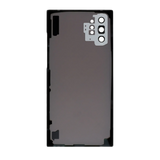 Replacement Back Cover Glass With Camera Lens Compatible with Samsung Galaxy Note 10 Plus / 5G (No Logo) (Aftermarket Plus) (Aura Black)