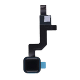 Replacement Home Button With Flex Cable Compatible with Motorola Moto Z Force Droid (XT1650-02 / 2016) (Black)