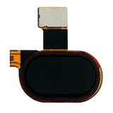 Replacement Home Button With Flex Cable Compatible with Motorola Moto G5 (XT1670 / 2017) (Black)