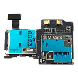Replacement Sim Tray SD Card Reader Compatible with Samsung Galaxy S4 (i545) (Verizon)