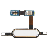 Replacement Home Button With Flex Cable Compatible with Samsung Galaxy Tab S 10.5" (T800 / T805) (2014) (White)