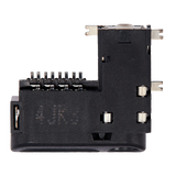 Replacement 3.5mm Headphone Audio Port Compatible with Sony (Game Console Parts) PlayStation 4 Controller (JDS-001 / 011) (Soldering Required)