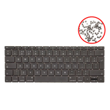 Replacement Keyboard W/ Backlight & Screws Compatible with Apple MacBook Pro 13" A1708 (2016-2017) (UK English)
