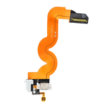 Replacement Headphone Jack With Charging Port Flex Cable Compatible with Apple iPod Touch 5 (White)