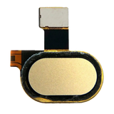 Replacement Home Button With Flex Cable Compatible with Motorola Moto G5 (XT1670 / 2017) (Gold)