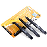 Anti-Static Heat Resistant Flat Pointed Curved Tweezers 3 Piece Set (JM-T11) (Jakemy) Compatible with Jakemy