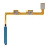 Replacement Fingerprint Reader With Flex Cable Compatible with Motorola Edge 20 Pro (XT2153-1 / 2021) (Blue Vegan Leather)