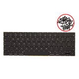 Replacement Keyboard W/ Backlight & Screws Compatible with Apple MacBook Pro 13" / Pro 15" A1989 / A1990 (2018-2019) (UK English)