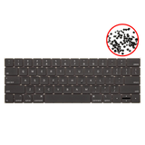 Replacement Keyboard W/ Backlight & Screws Compatible with Apple MacBook Pro 13" / Pro 15" A1989 / A1990 (2018-2019) (US English)