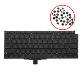 Replacement Keyboard W/ Backlight & Screws Compatible with Apple MacBook Air 13" A2179 (2020) (US English)