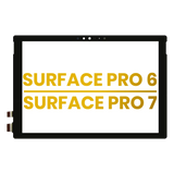 Replacement Digitizer With Flex Cable Compatible with Microsoft Surface Pro 5 / Pro 6 (1796) (Glass Separation Required)